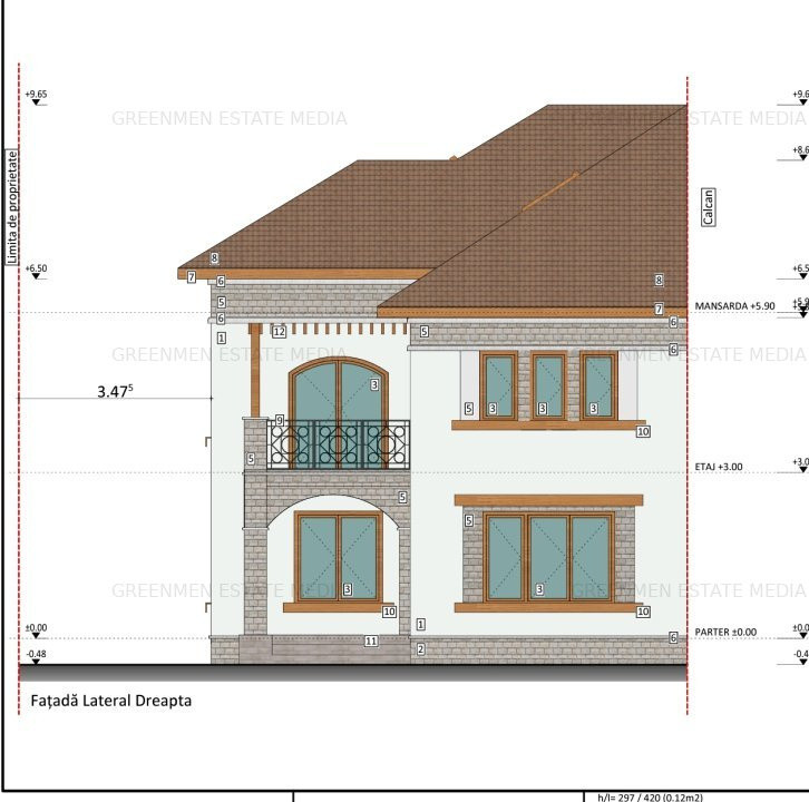 Oportunitate in inima naturii urbane: Teren intravilan cu proiect de casa P+1E+M