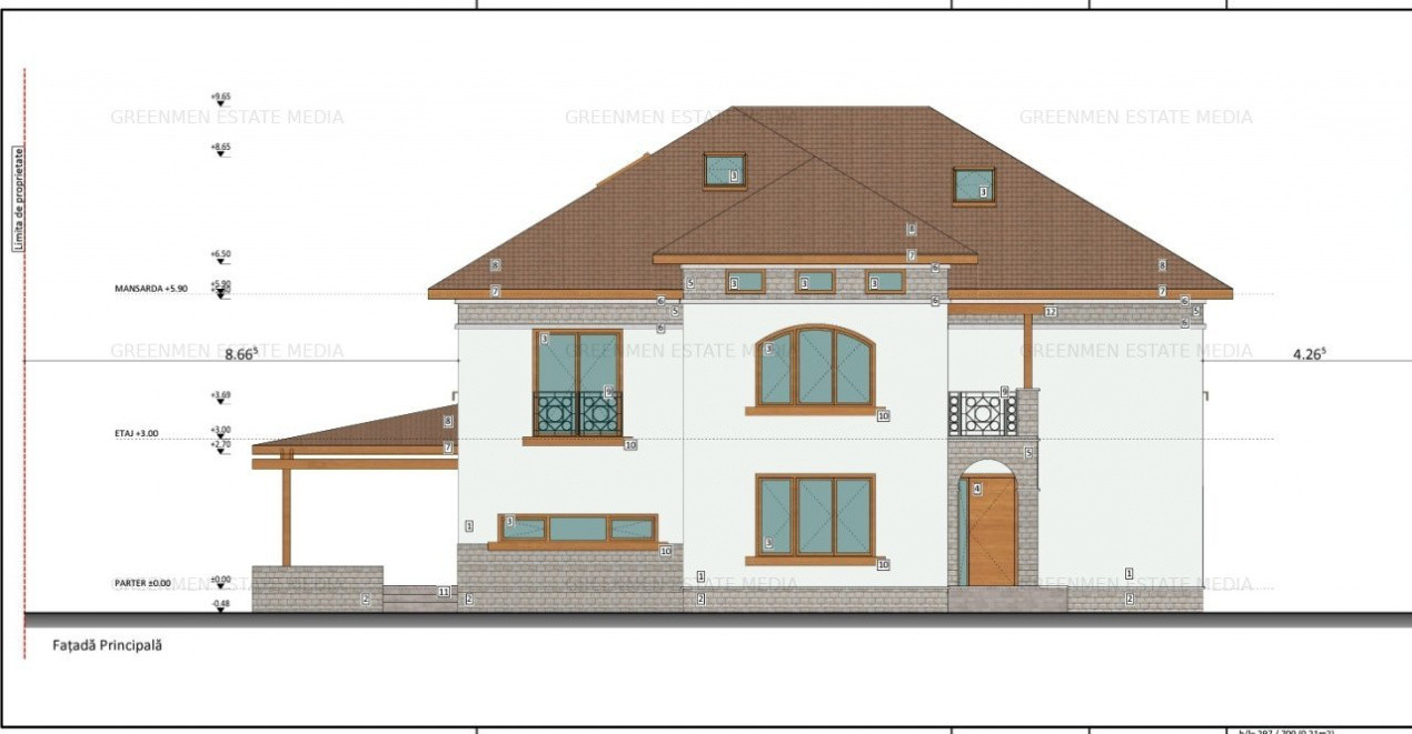 Oportunitate in inima naturii urbane: Teren intravilan cu proiect de casa P+1E+M