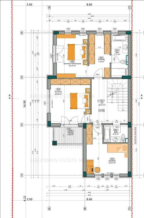 Oportunitate in inima naturii urbane: Teren intravilan cu proiect de casa P+1E+M