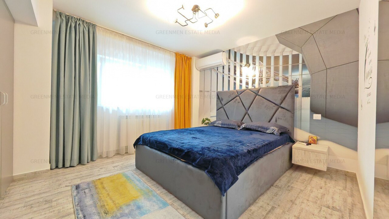 Apartament elegant cu 2 balcoane, Bd. Unirii – Burebista, mobilat modern