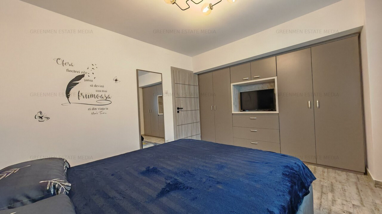 Apartament elegant cu 2 balcoane, Bd. Unirii – Burebista, mobilat modern