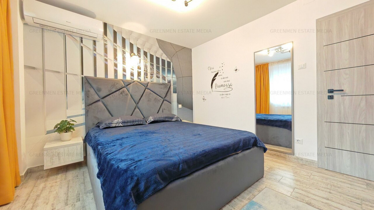 Apartament elegant cu 2 balcoane, Bd. Unirii – Burebista, mobilat modern